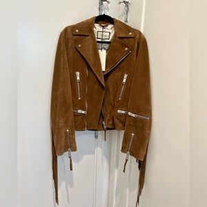 GUCCI Suede Western Jacket